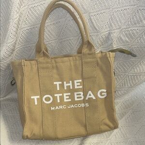 Marc Jacobs Beige Canvas Tote